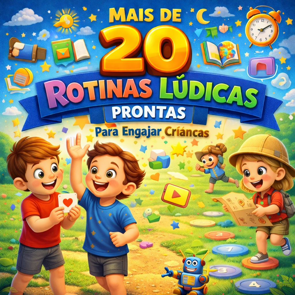 Bônus 3: +20 Rotinas Lúdicas
